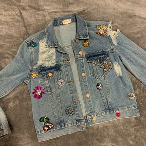 Decorated Jean Jacket RARE